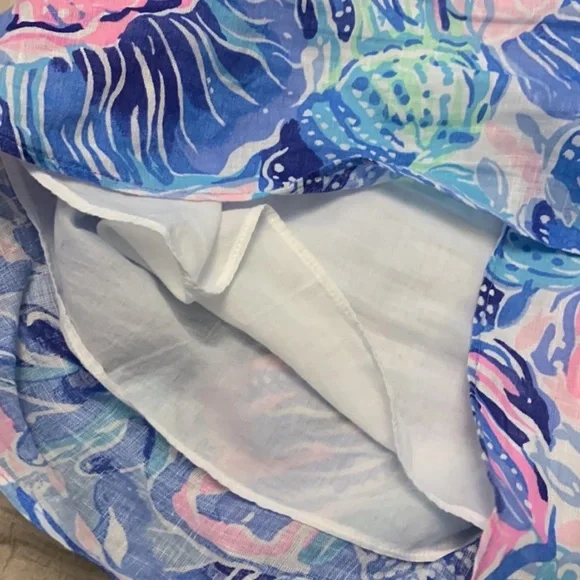 Lilly Pulitzer Astara Linen Dress with Pom-Poms - Picture 11 of 15